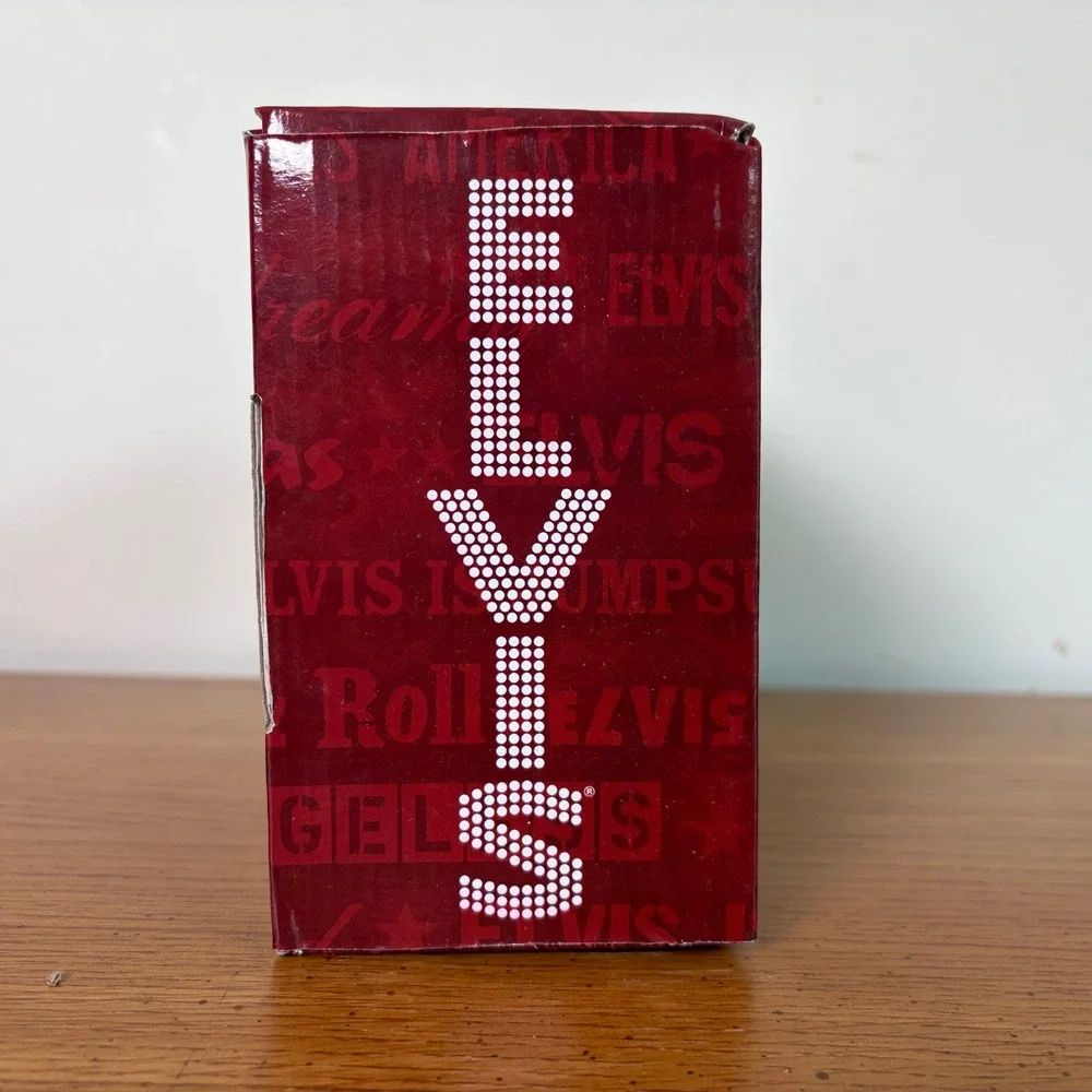 Elvis Presley Pub Glass Set 16oz Silver Buffalo Rock and Roll Memorabilia 2pk